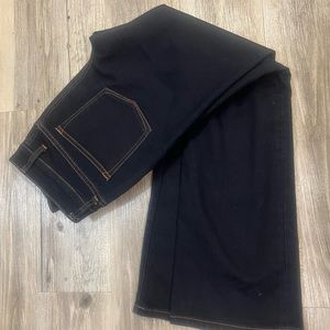 BANANA REPUBLIC Curvy Boot Jeans. Size 27P Dark Wash Like New